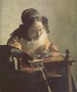 Jan Vermeer The Lacemaker (mk05) china oil painting artist